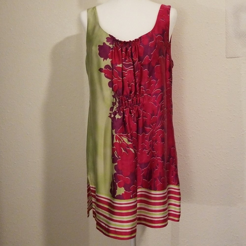 CAbi Silk Floral Tunic
